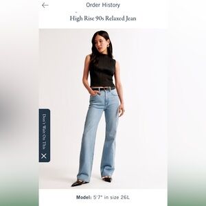 Abercrombie Jeans Size 27/4